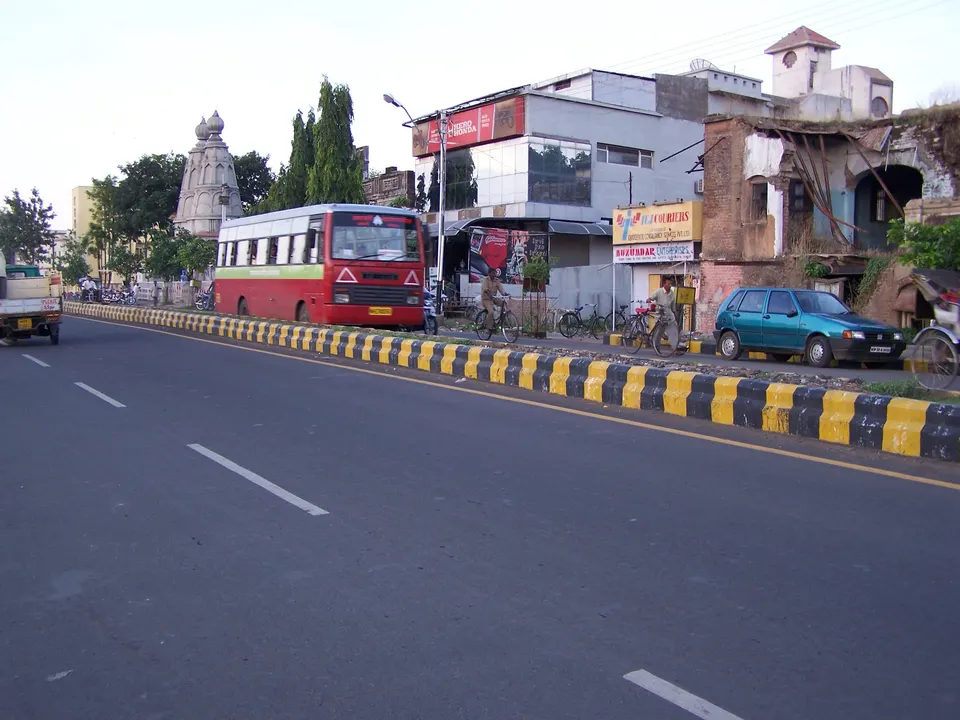 अमरावती शहरातील रस्ता