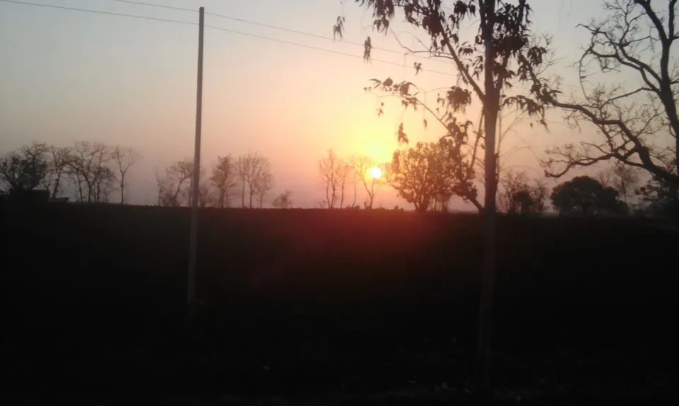 ग्रामीण भागातील वीजखांब